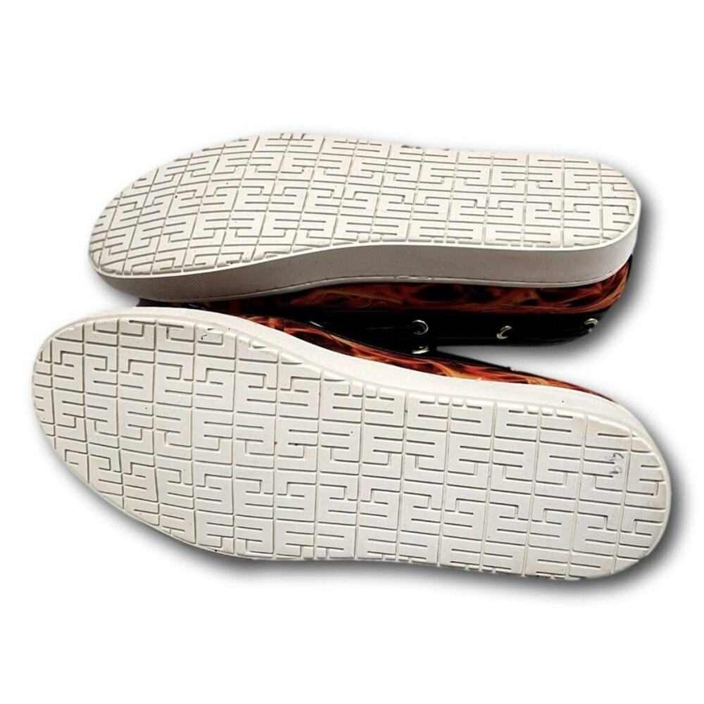 Loudmouth After PGA Golf Shoes Sailor Flames Boat Lace Up Mens 12 Fast Ship NEW - Picture 8 of 12